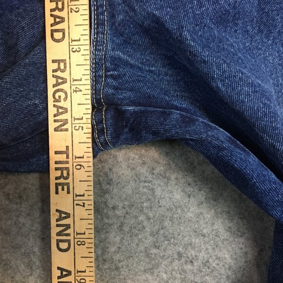 Vintage Rocawear Jeans 42x34 90s Baggy Urban Carpenter Medium Wash Hip Hop Blue - Picture 9 of 16